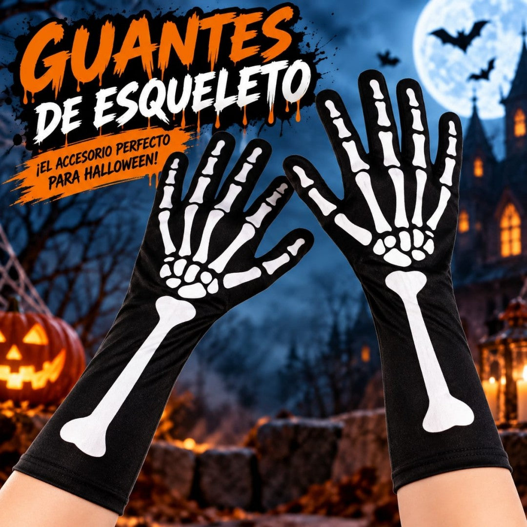 GUANTES HALLOWEEN LARGO
