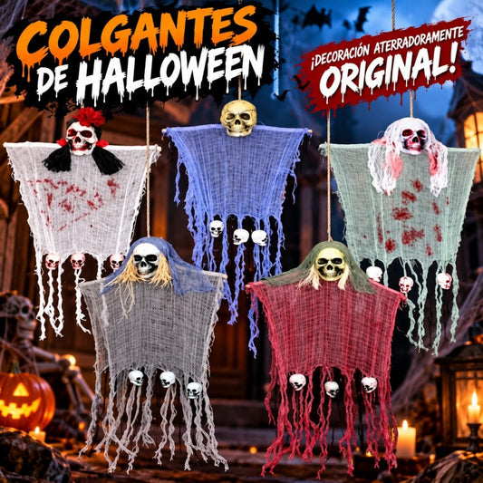 ADORNO HALLOWEEN CALAVERA FLOR