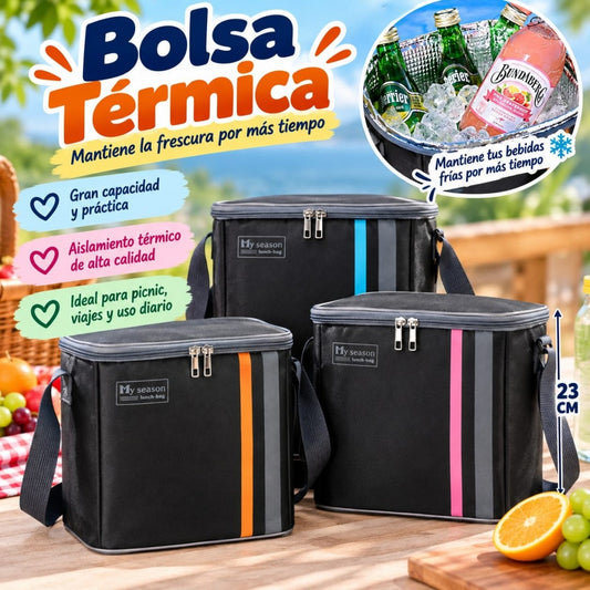 LONCHERA HIELERA 22.5*14.5*23CM