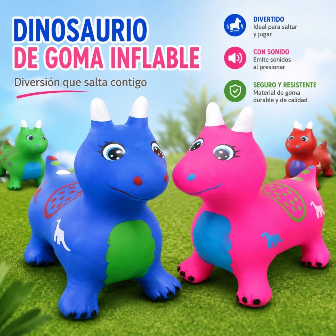 DINOSAURIO INFLABLE HULE