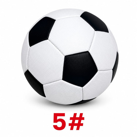 FUTBOL 5# NEGRO BLANCO