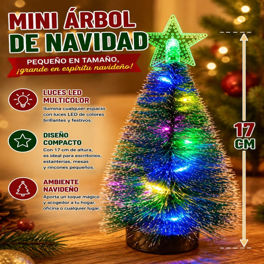 MINI ARBOL CON LUZ 15CM JT22-LBY017