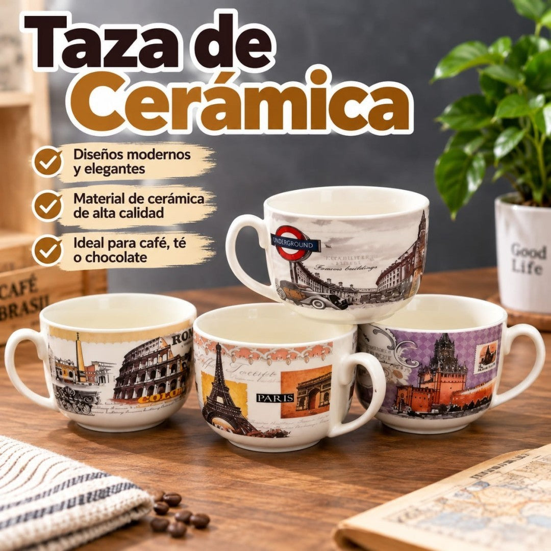 TAZA CERAMICA 6608