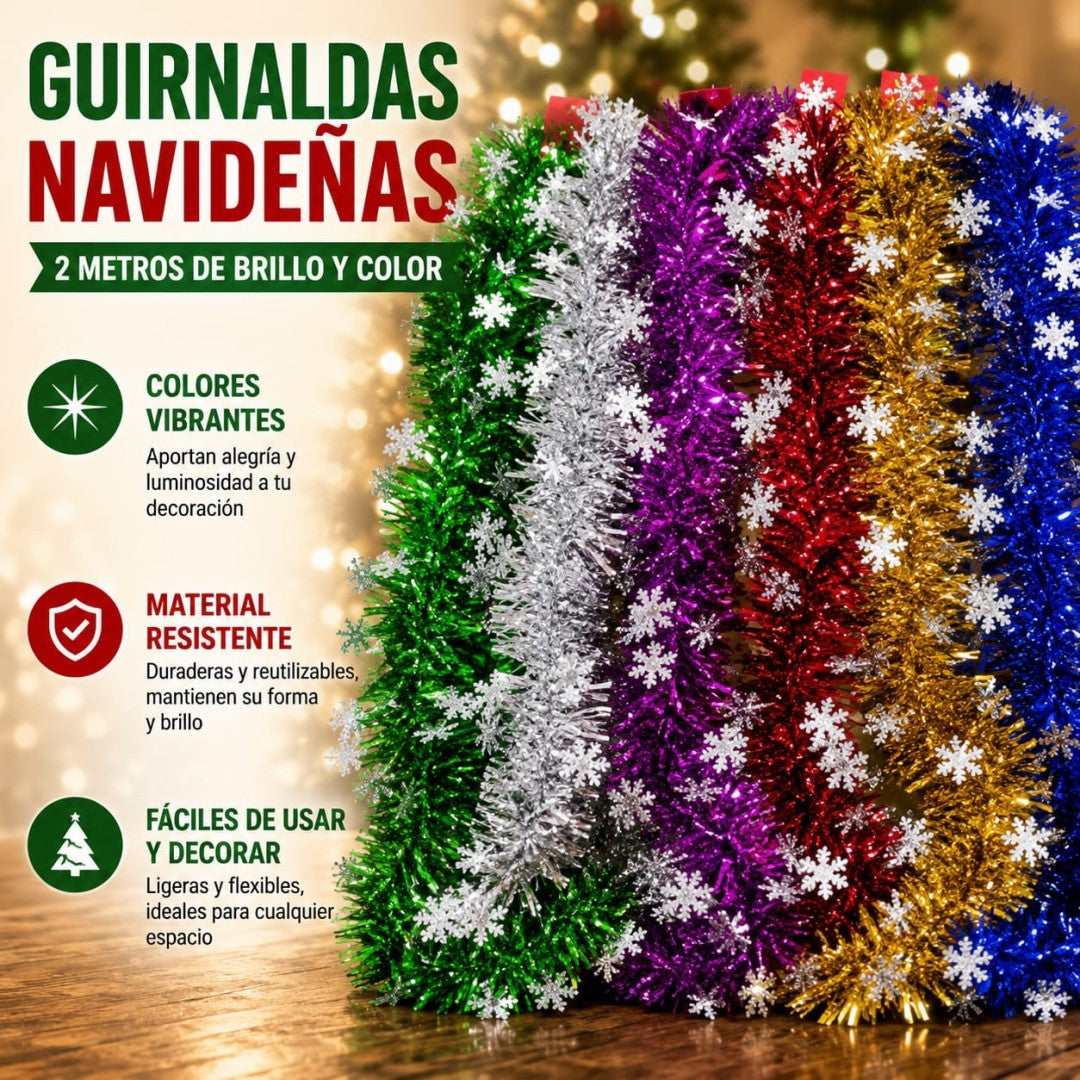 GUIRNALDA BRILLANTE NIEVE 2M 1965