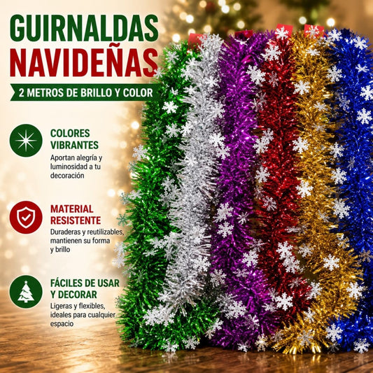 GUIRNALDA BRILLANTE NIEVE 2M 1965