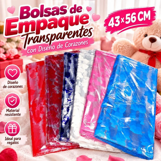 BOLSA CORAZON PVC 43*56
