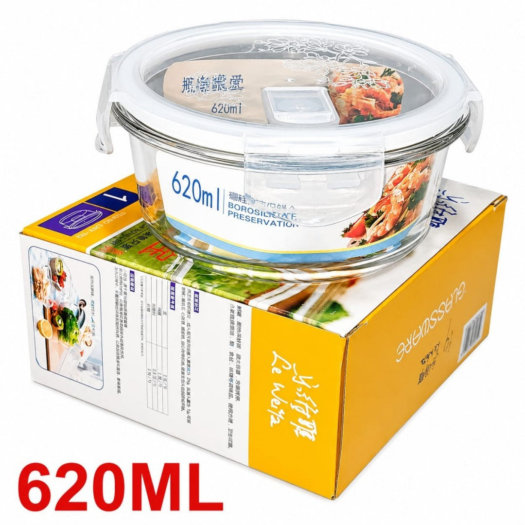 RECIPIENTE DE VIDRIO 620ML LWY-182
