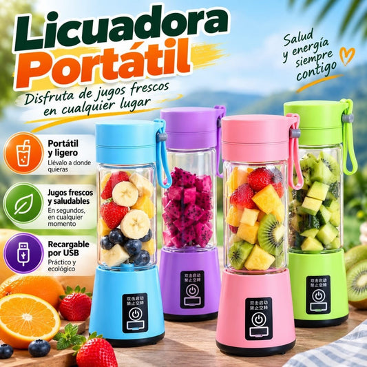 MINI LICUADORAS BOTELLA HM-O3