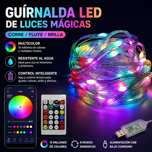 LUZ CONTROL SONIDO 10M