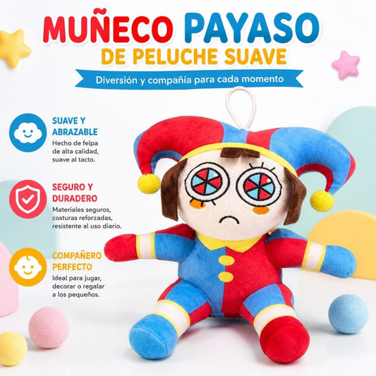 PELUCHE POMNI CIRCO DIGITAL