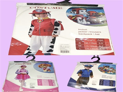 TRAJE DE PAW PATROL