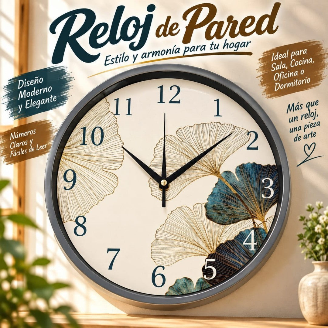 RELOJ PARED YS8081-10