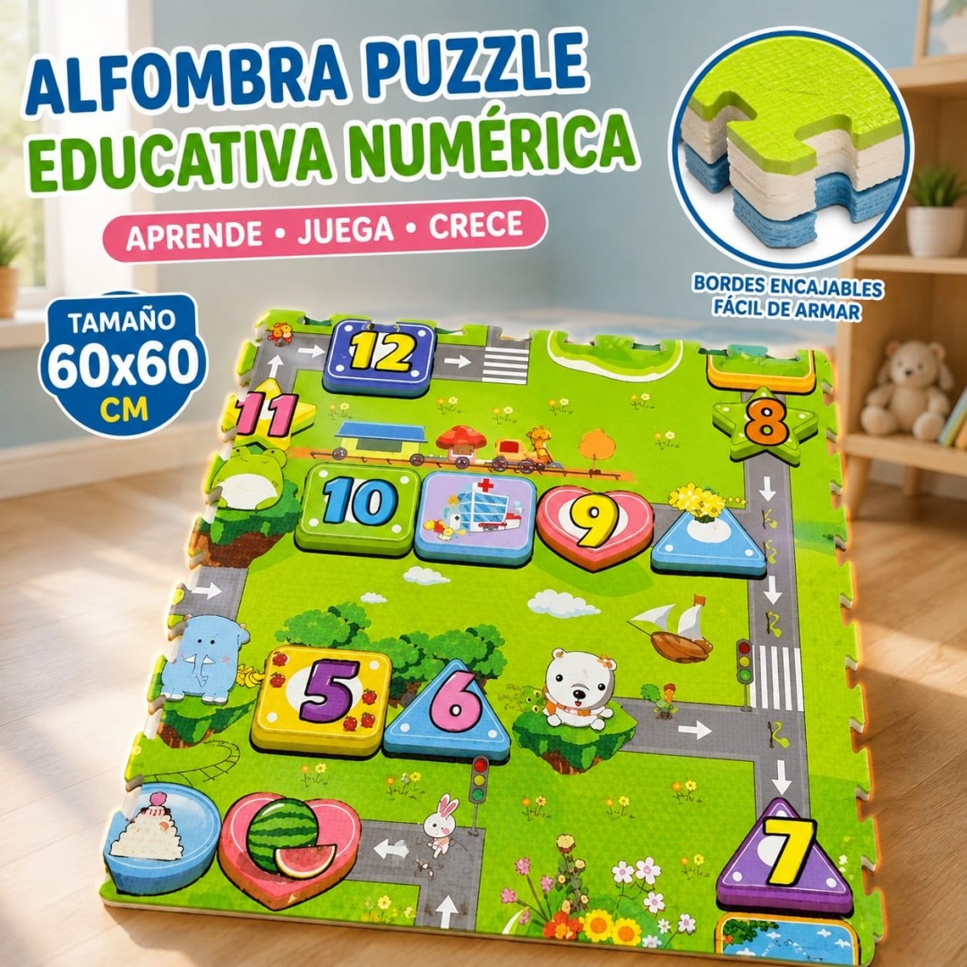 ALFOMBRA INFATIL 60*60 C
