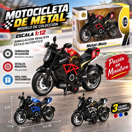 COLECCION MOTO CON LUZ SONIDO 2044
