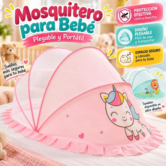 MOSQUITERO PLEGABLE PARA BEBE