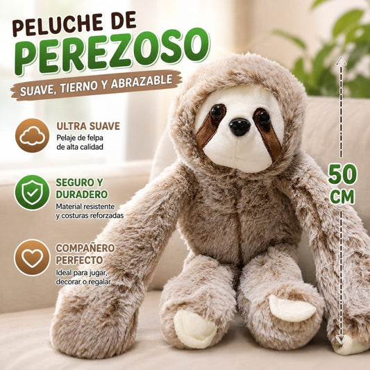 PELUCHE OSO PEREZOSO 50CM