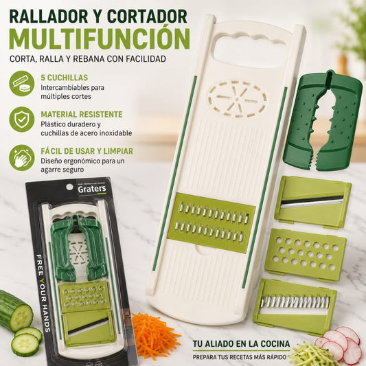 RALLADOR MULTIFUNCIONAL 4PCS