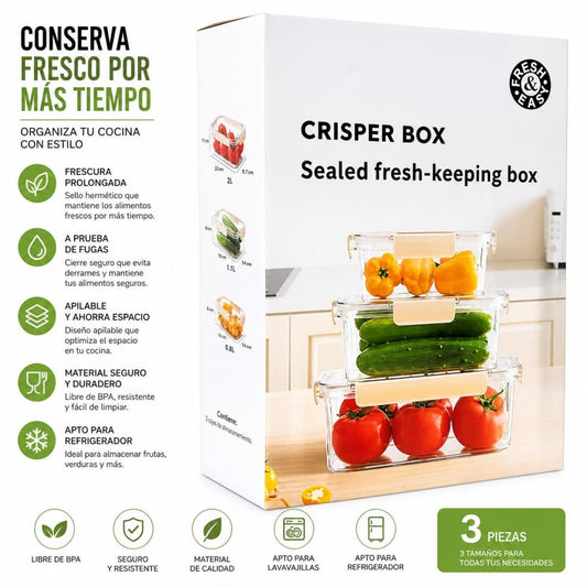 JUEGO RECIPIENTE HERMETICO 3PCS