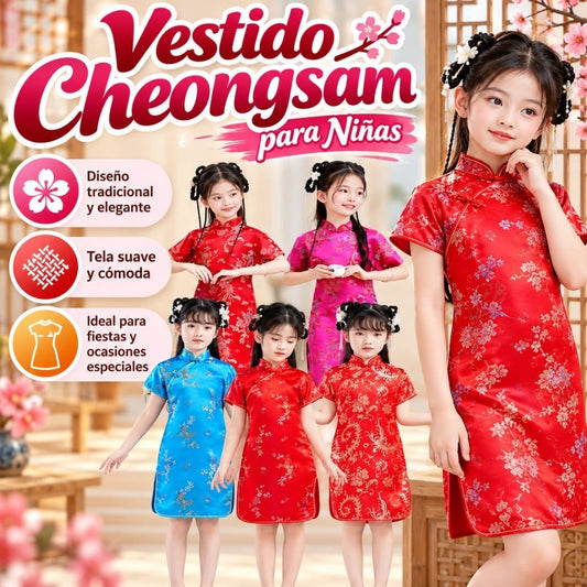 VESTIDO CHINA P/NINA