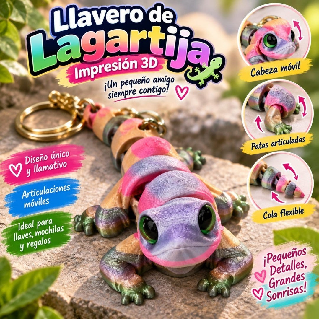 LLAVERO GECKO