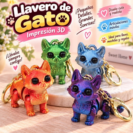 LLAVERO GATO