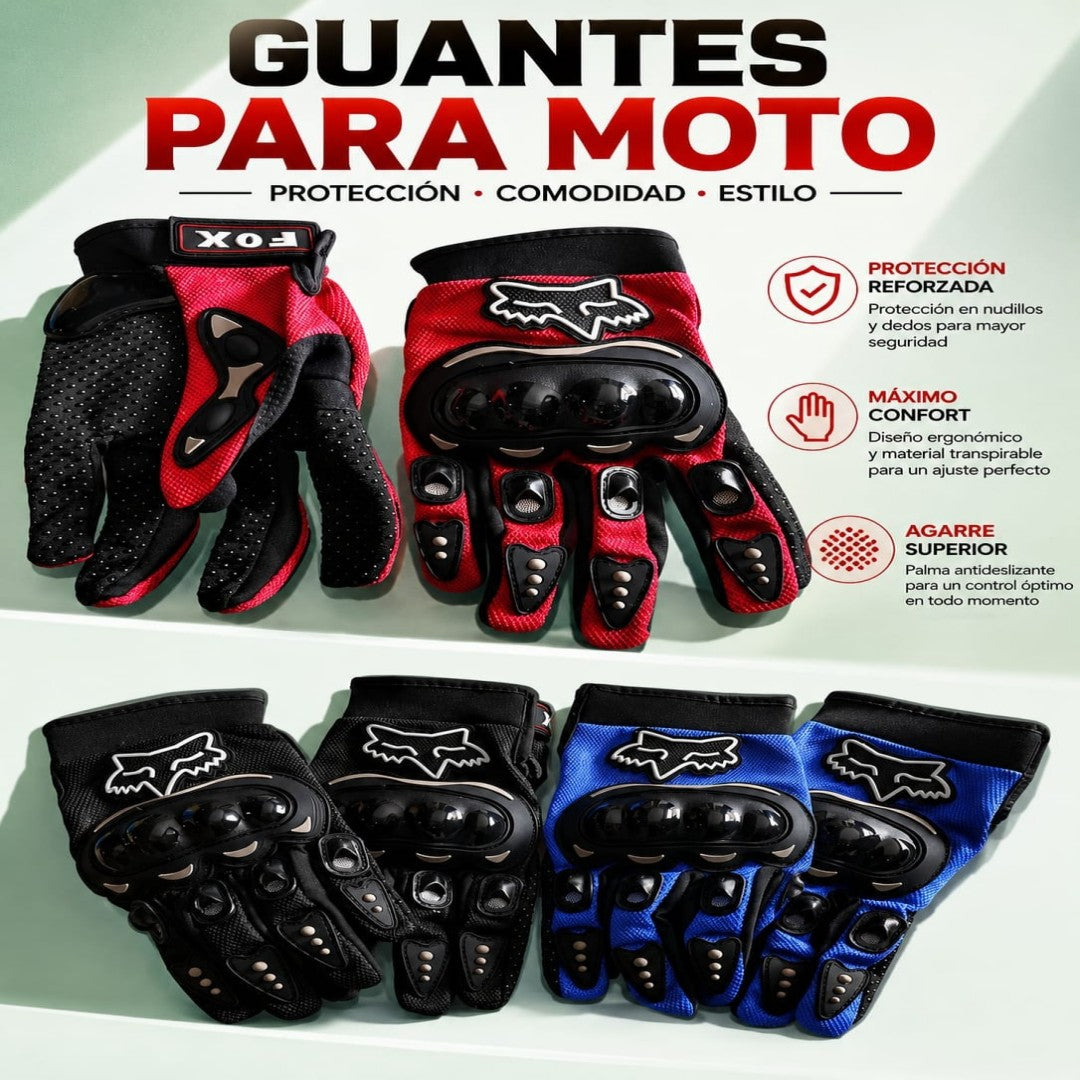 GUANTE MOTO L-XXL MCS01