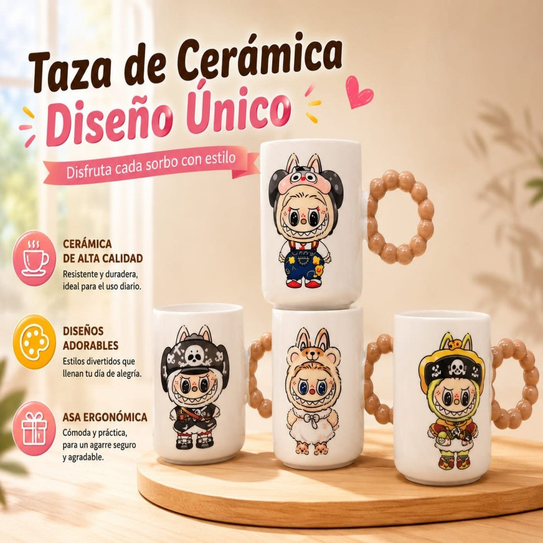 JARRA CERAMICA LABUBU 2421