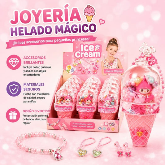 SET JOYAR TIPO HELADO 2363-130E