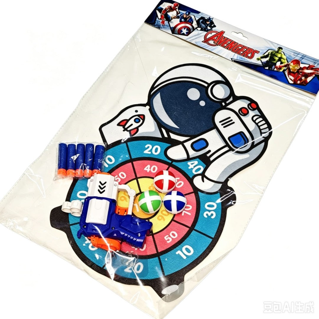 DARDO+PISTOLA TELA ASTRONAUTA 999-49