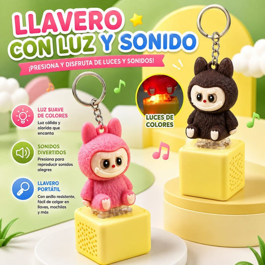 LLAVERO LABUBU LUZ SONIDO 920