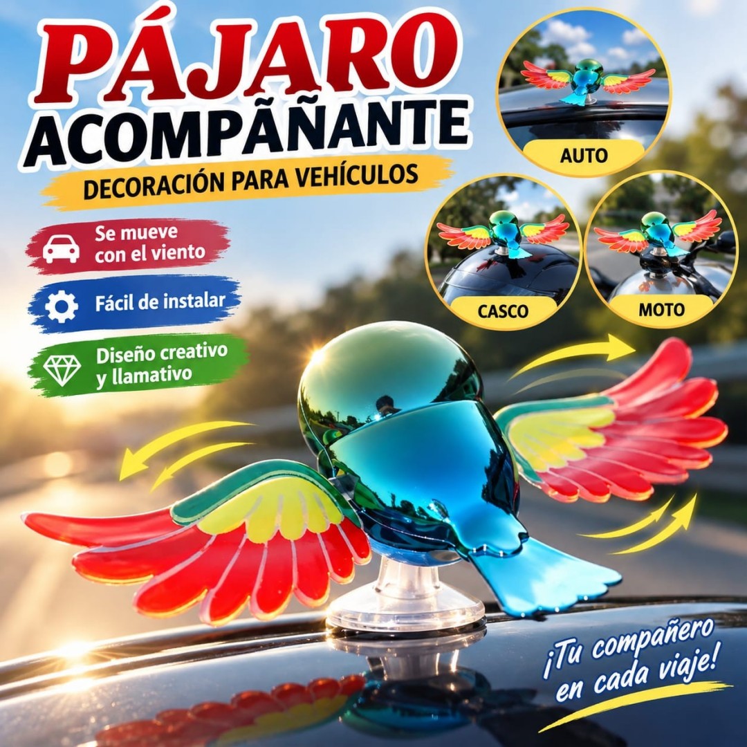 PAJARITO VOLADOR POR VIENTO
