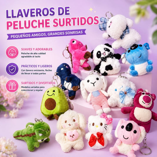 PELUCHE LLAVERO SURTIDO PEQ