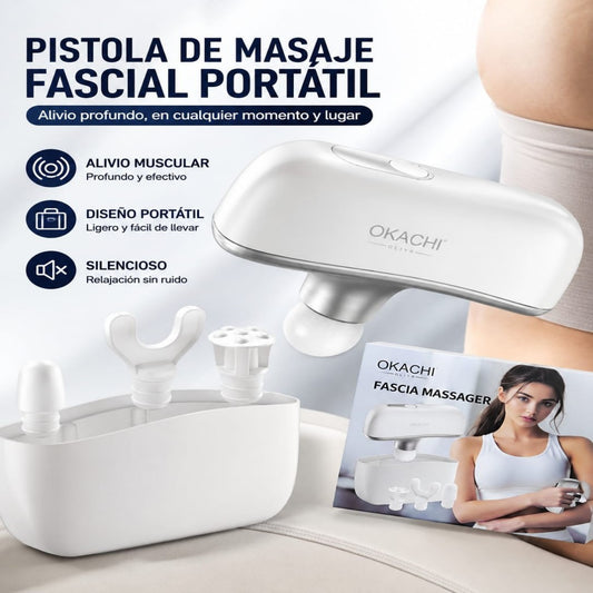 MASAJEADOR CUERPO PORTATIL 5698 BLANCO