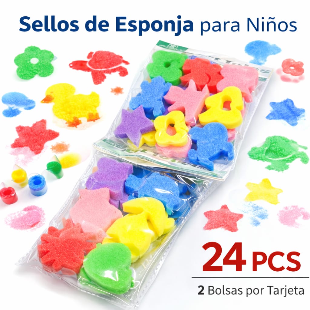 SELLOS DE ESPONJA