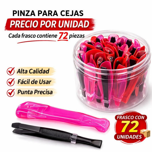 PINZA PARA CEJAS NEGRO