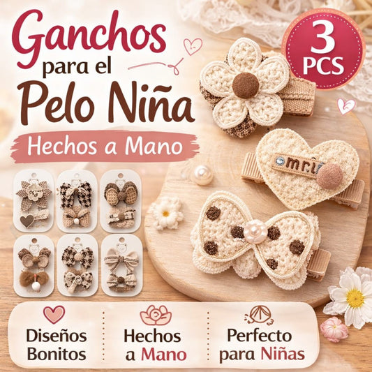 SET PINZA PARA CABELLO 3PCS