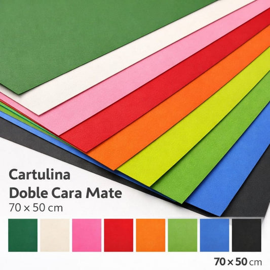CARTULINA MATE COLOR 50*70CM 1435