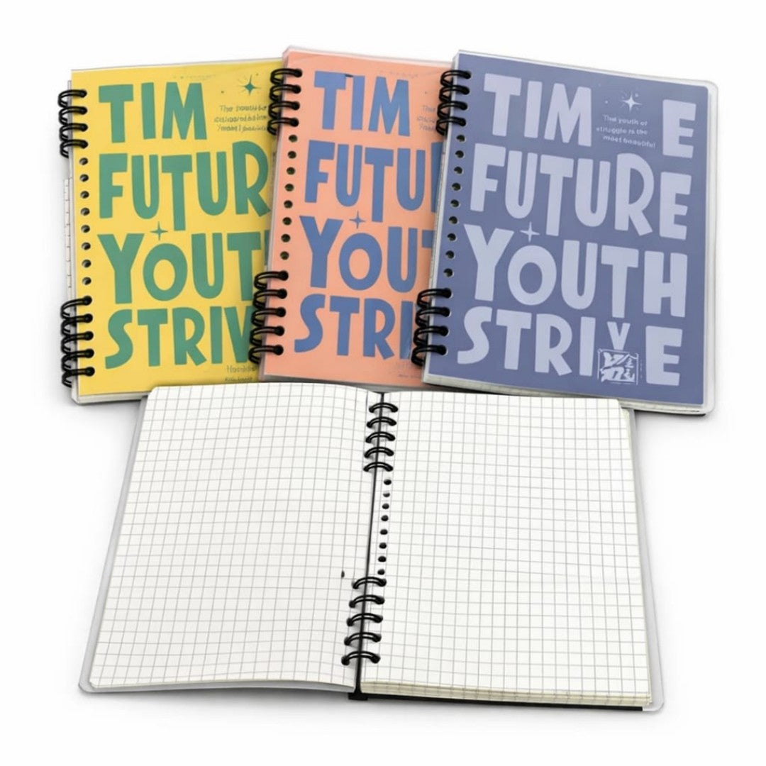 CUADERNO CUADRICULADO A5 RESORTE