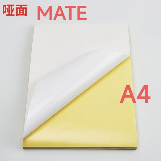 PAPEL ADHESIVO PARA IMPRIMIR 100H A4