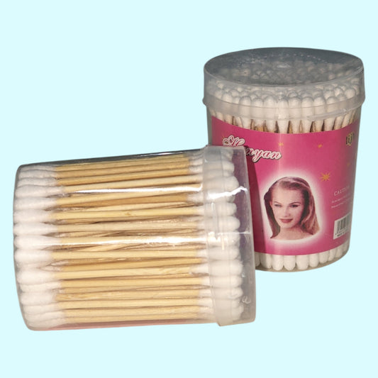 APLICADOR MADERA TARRO 120PCS