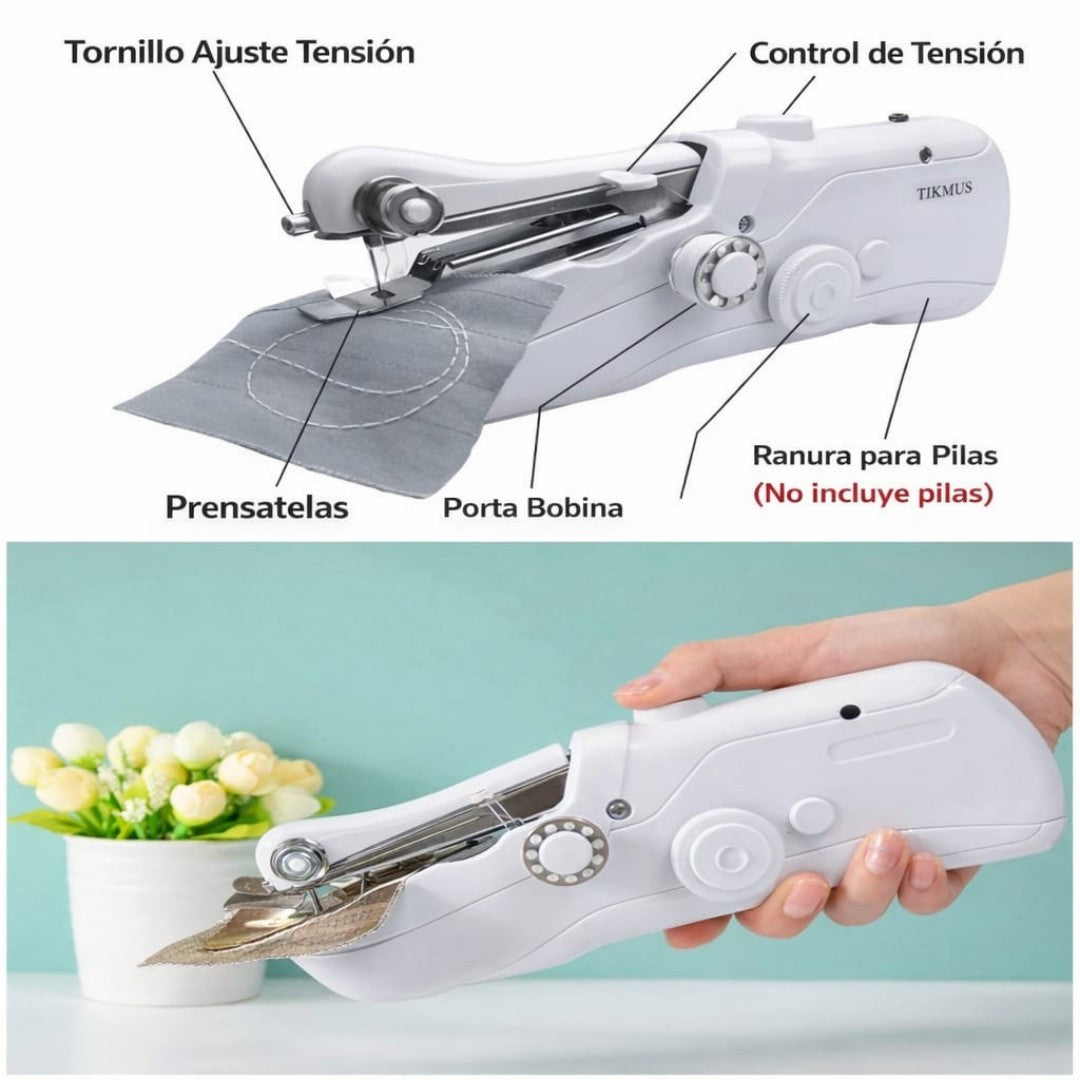 MINI MAQUINA DE COSER PORTATIL ELECTRICA