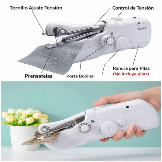 MINI MAQUINA DE COSER PORTATIL ELECTRICA
