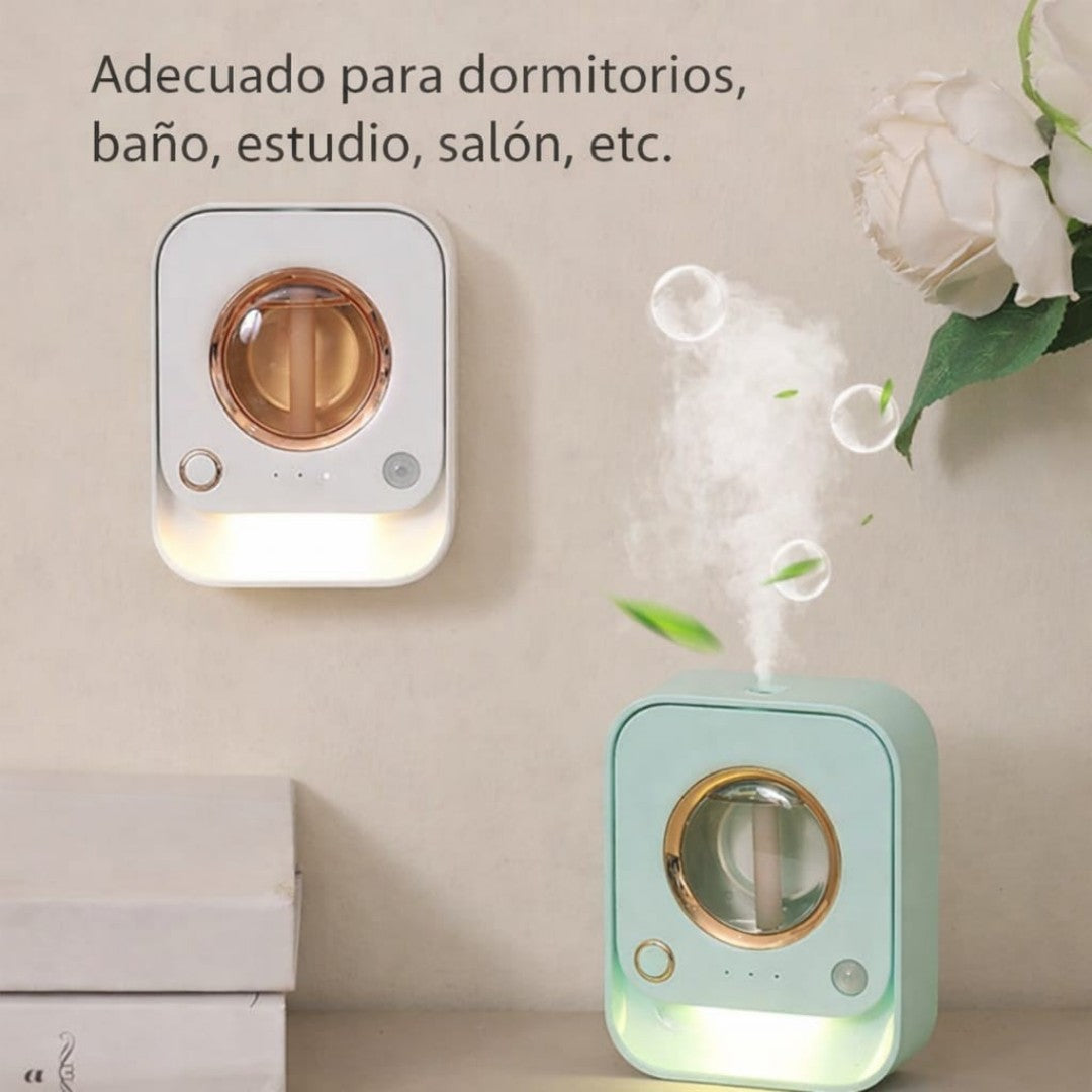 DIFUSOR AROMATERAPIA CON LUZ NOCTURNA