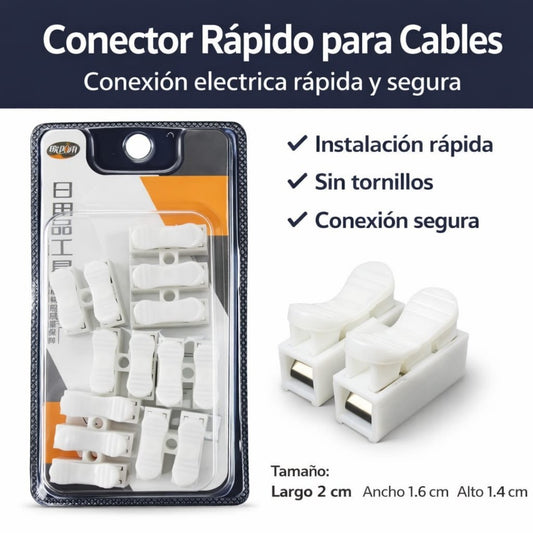 SET CONECTOR RAPIDO PARA CABLE 8116