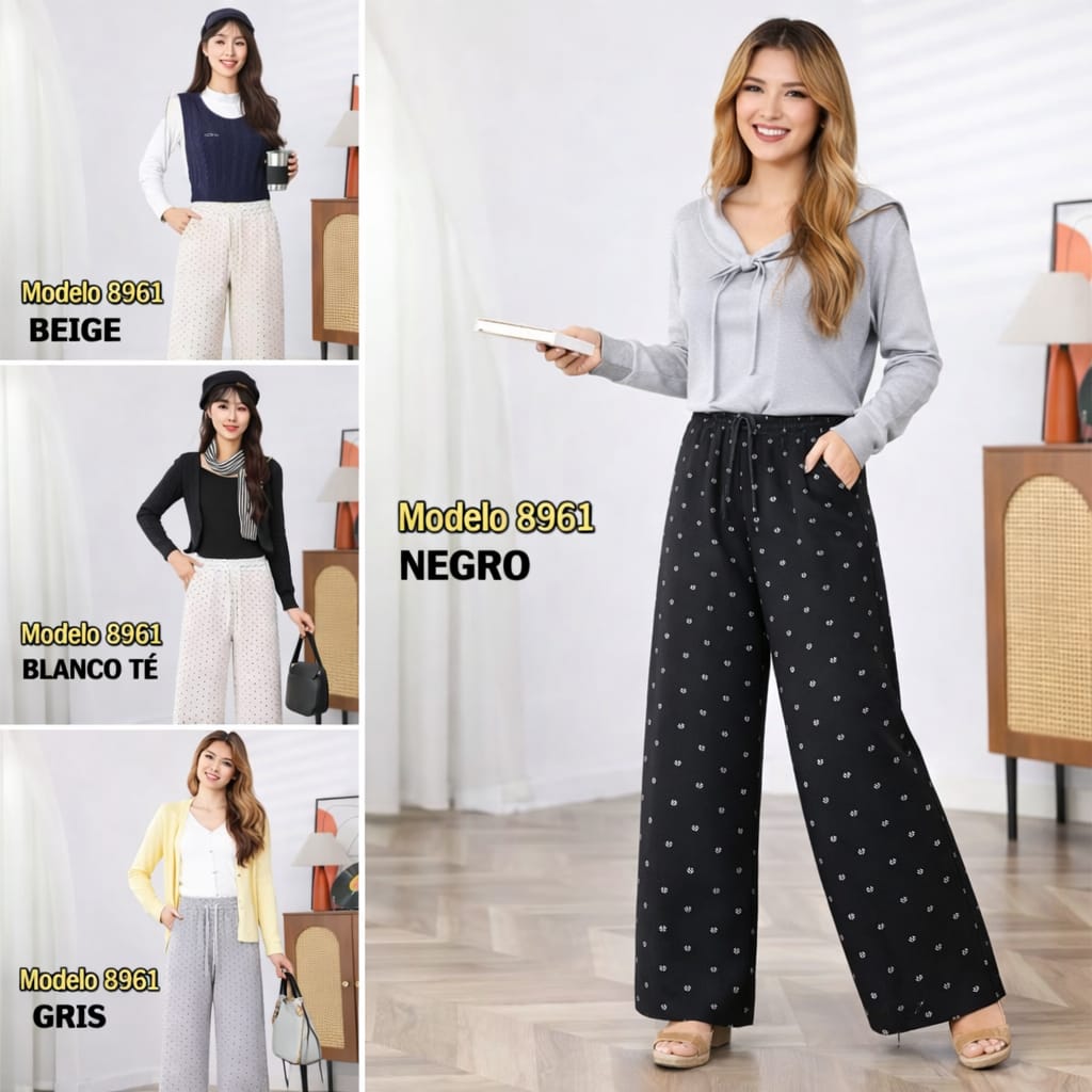 PANTALON MUJER PUNTA 8961