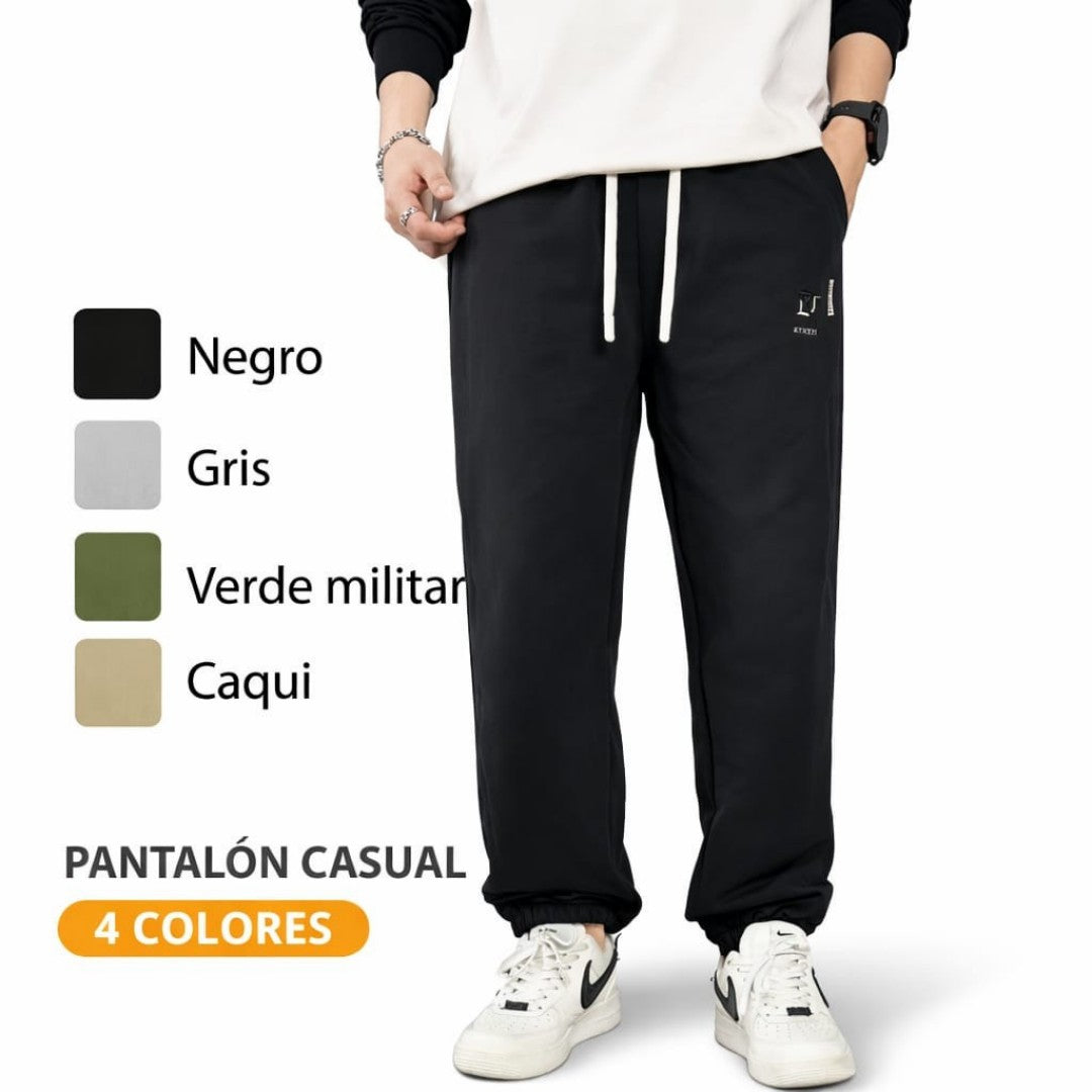 PANTALON JOGGER PARA HOMBRE 4XL-7XL 4COLOR