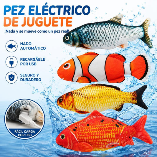 JUGUETE PESCADO PARA MASCOTAS