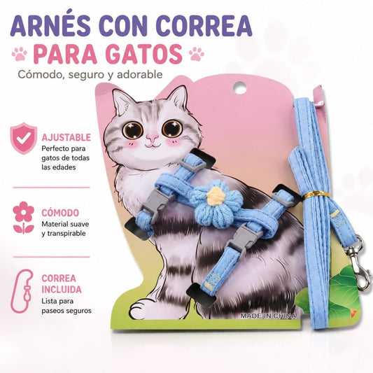 PECHERA PARA GATO FLOR