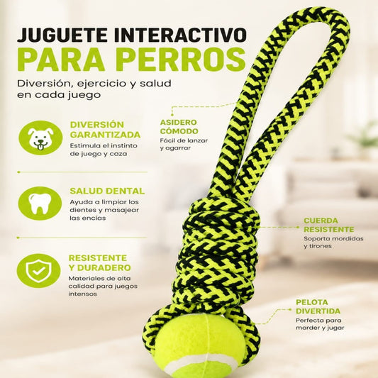 BOLA CON MEGATE PARA PERRO 48018