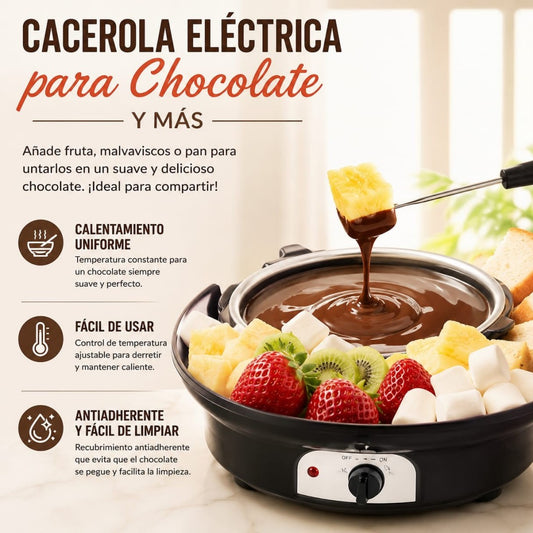 FONDUE DE CHOCOLATE  ELECTRICO
